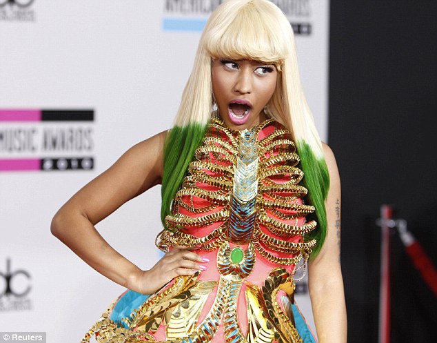 nicki minaj dressed as boy. While Minaj#39;s style was