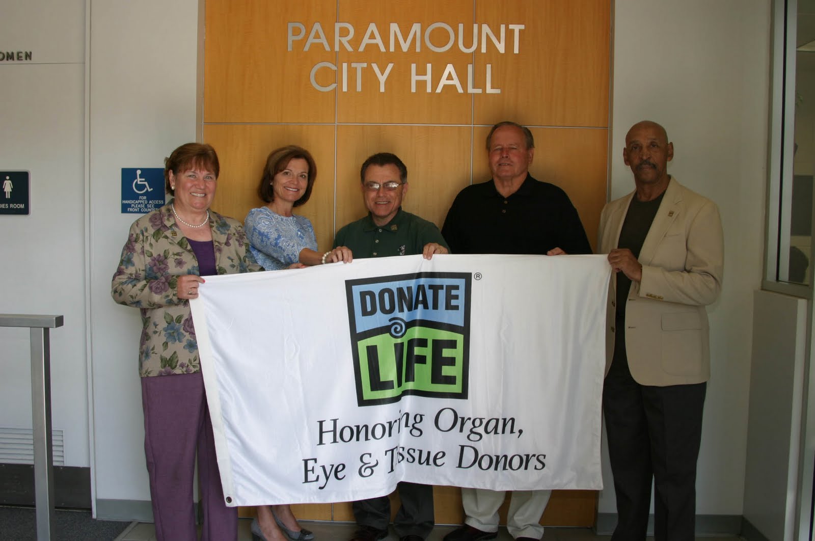 NATIONAL DONATE LIFE MONTH PARAMOUNT, CA CITY OF PARAMOUNT DECLARES