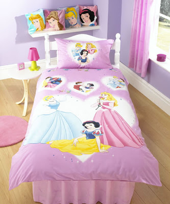      Princess+bedding+pink
