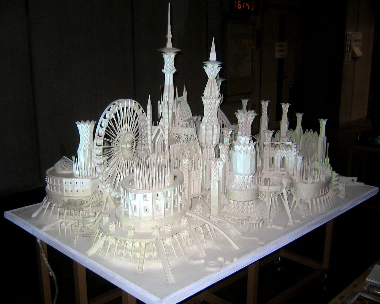 Paper cities