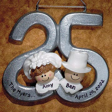 Update yourself with 25th Wedding Anniversary Ornament Anniversary Gift Update yourself with 25th Wedding Anniversary Ornament Anniversary Gift