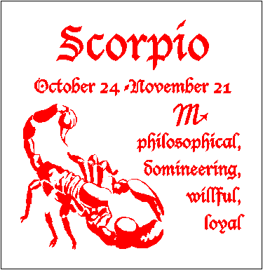 Scorpio Career Horoscopes 2011