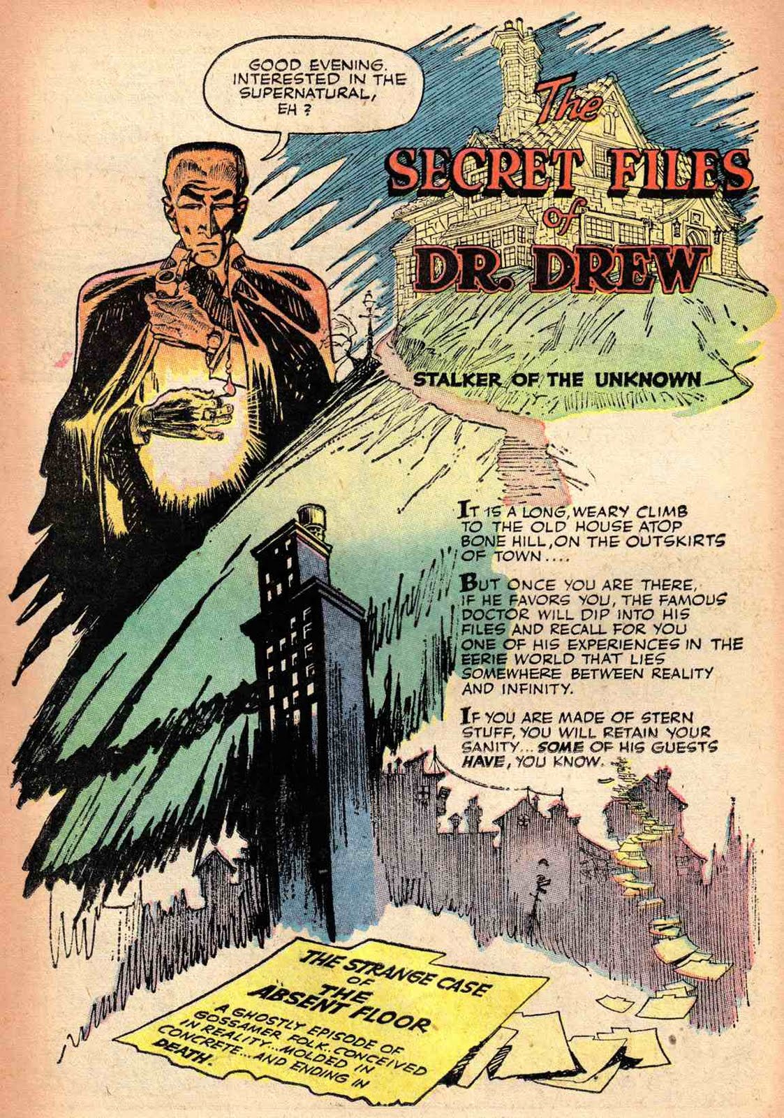Four Color Shadows Secret Files Of Dr Drew Jerry Grandenetti 1949