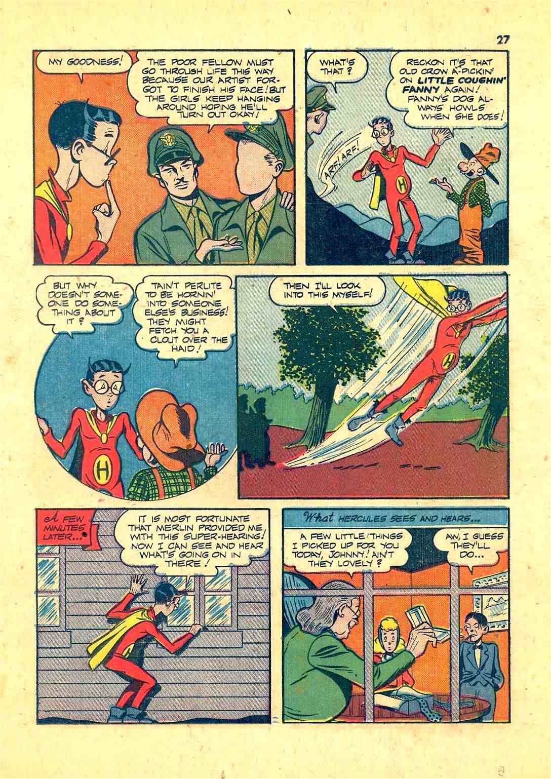 hercules comic strip anal sex and handstand