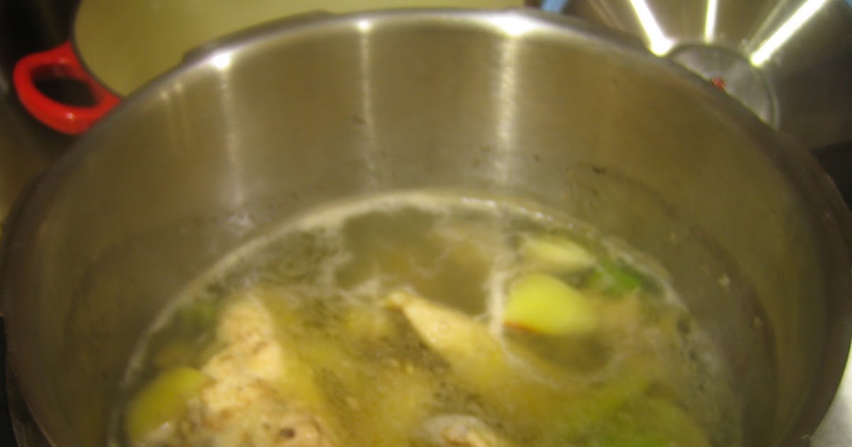gaga in the kitchen Pressure Cooker Chicken Stock