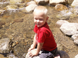 Playing in the river