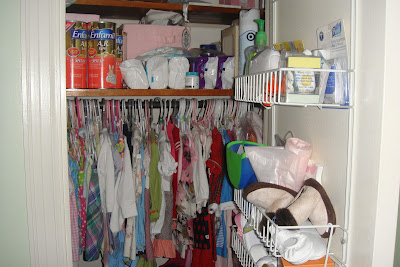 rooms closet glad shelves door were children