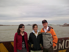 KD, Kellie and Alex on Galveston Ferry
