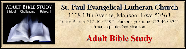 Adult Bible Study