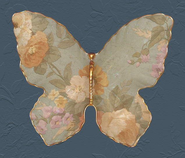 FREE PNG PSD PSP TUBES from Pewter7 PNG Porcelain Butterfly set