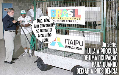 Molecagem sobre foto do Ricardo Stuckert/PR