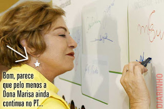 Molecagem sobre foto do Ricardo Stuckert/PR