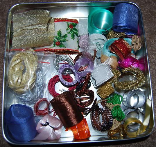Naturally Me Creations My Craft Tip 3 Scrap Ribbons Storage