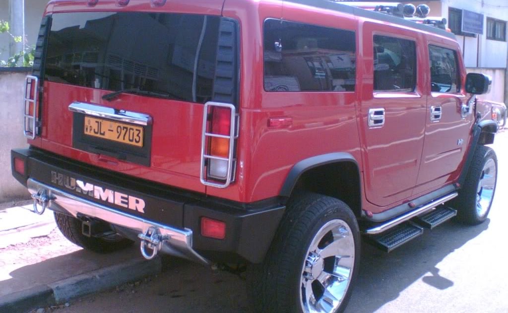 VEHICLE PICTURES HUMMER IN SRILANKA