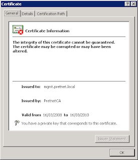 Move Certificate Authority To Another Server Windows 2008