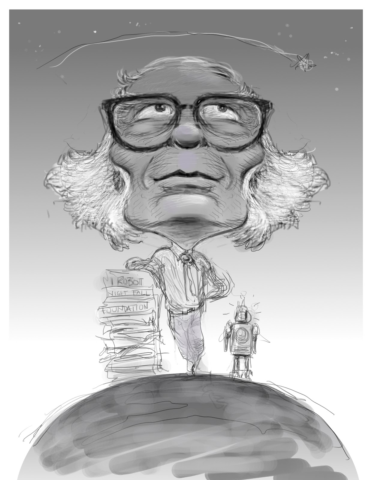 Toronto Storyboard Artist: Isaac Asimov