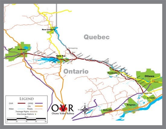Ottawa Valley Railway Map Public Transit In Ottawa: More Of Ottawa's Rail History In Jeopardy