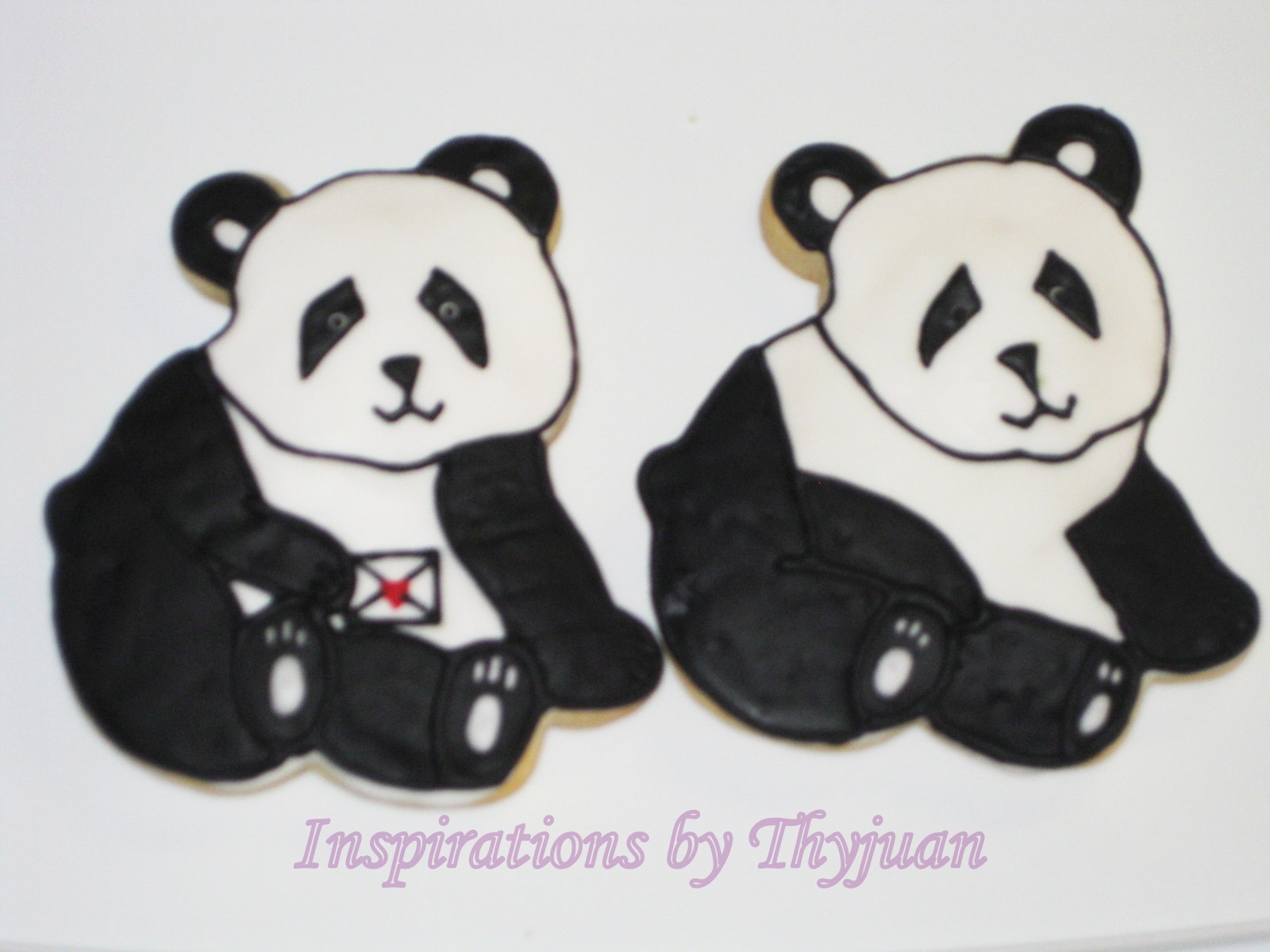 Panda Bear Cookies