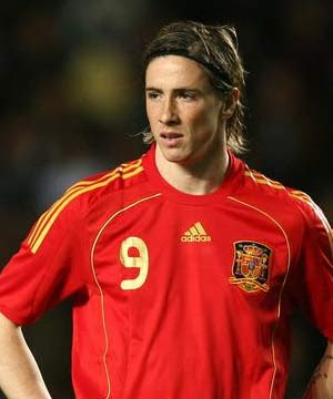 Fernando Torres, da seleção da Espanha