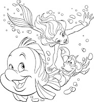 Ariel And Eric Coloring Pages Ariel And Eric Coloring Pages