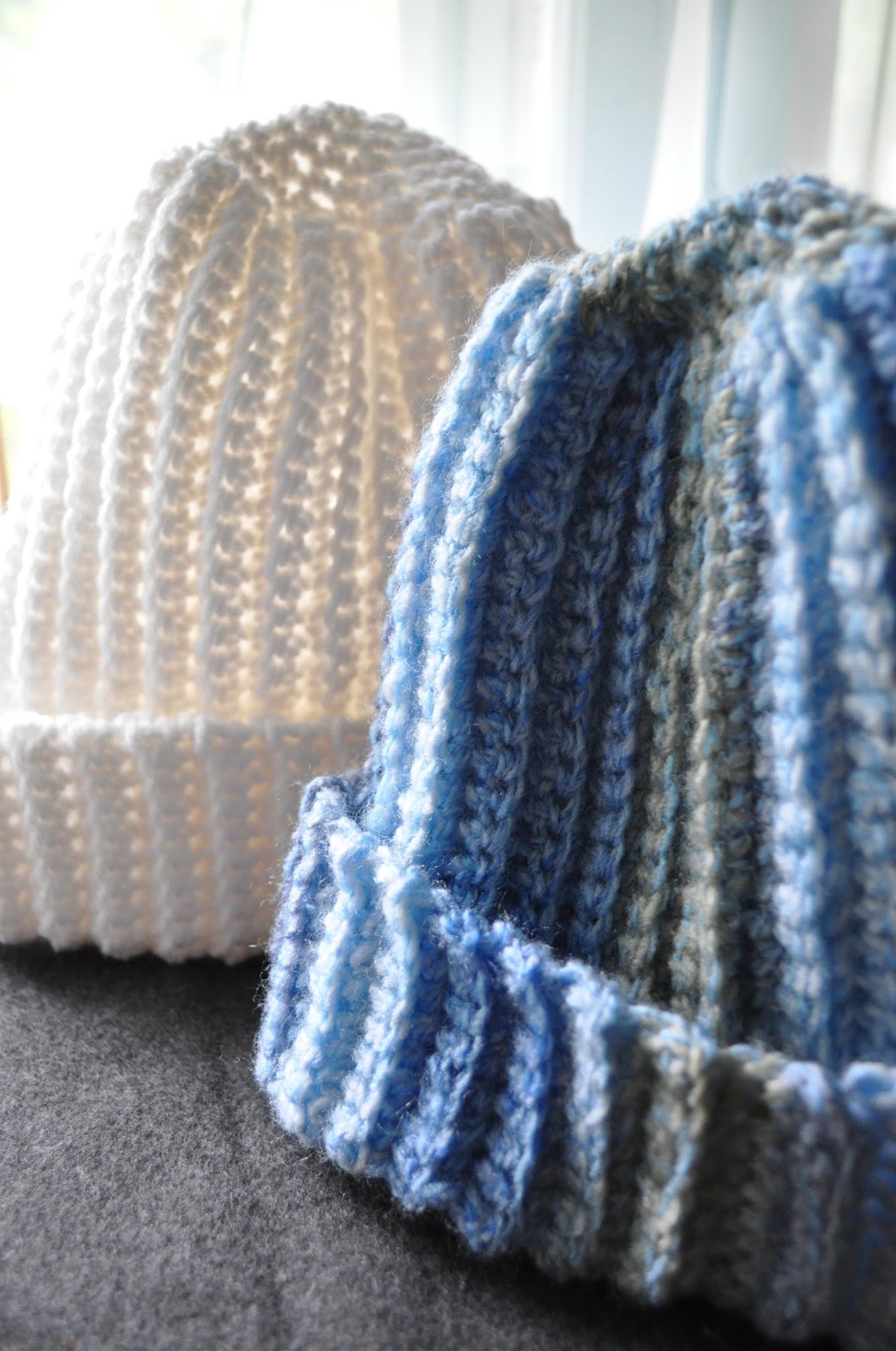 Ribbed Winter Hat A Girl and Her Yarn
