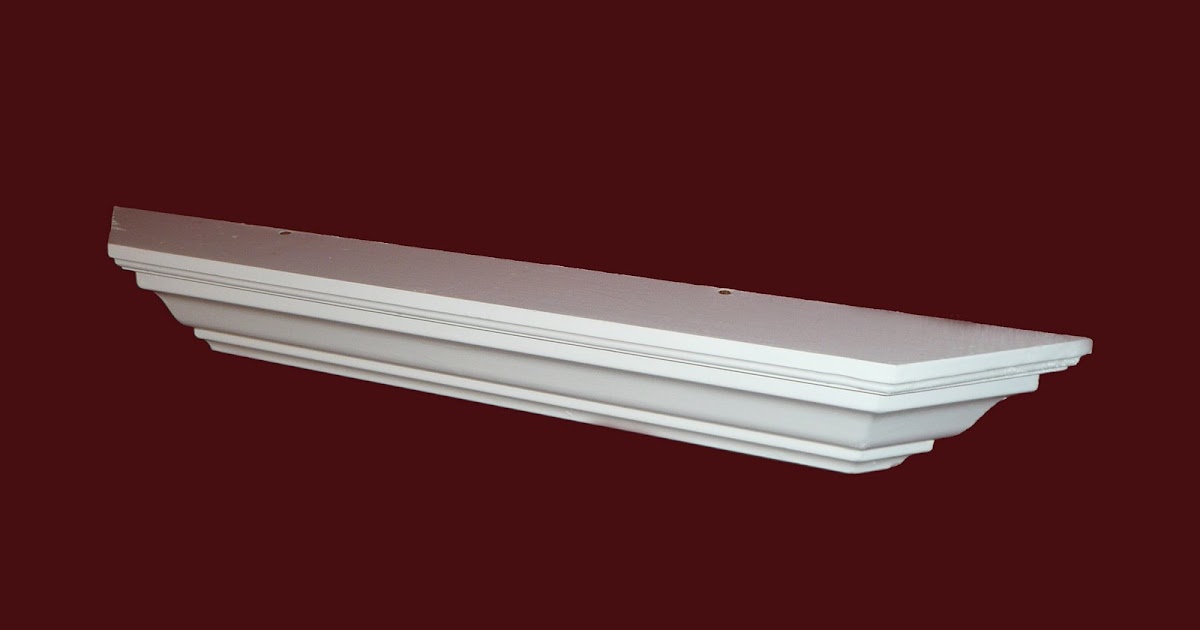 Mike's Home Decor By Design Crown Molding Wall Shelf