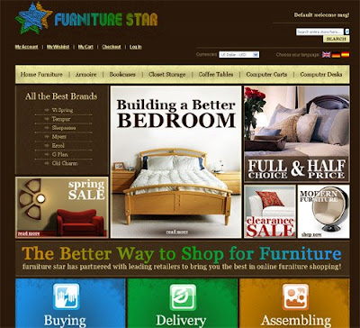 Furniture Design Website on Our Magento Templates And This One Is Designed For The Furniture Store