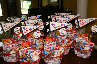 ~ Scrappin' for Joy~: Baseball gift basket