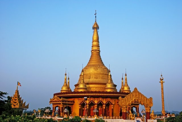 Bandarban Buddhist Temple. Bangladesh