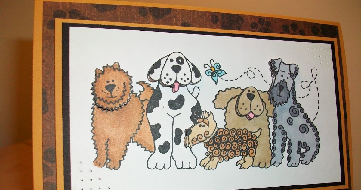 Cards by Claudine Canine Capers