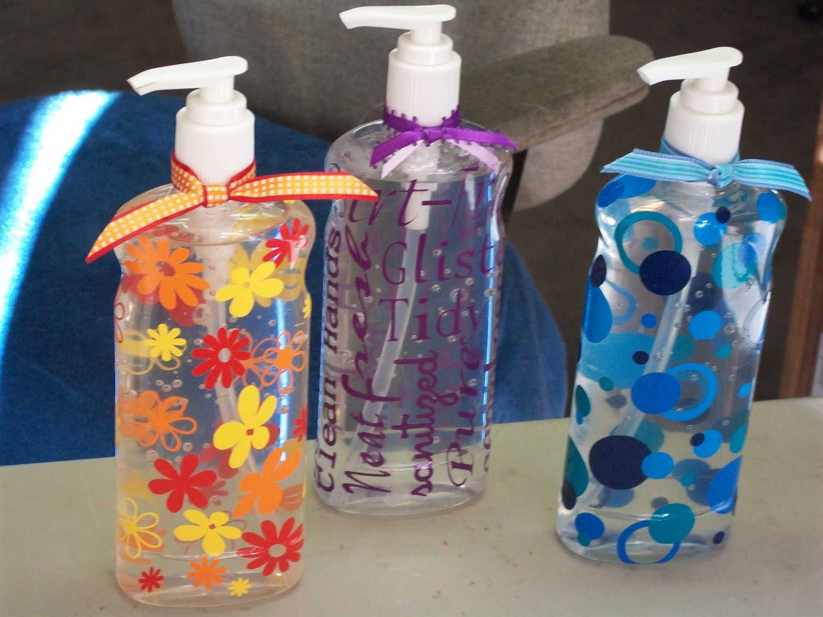 Creative Bling hand sanitizers