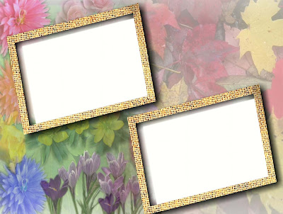 flower frame clipart. clip art borders and frames.