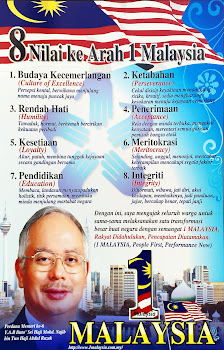 8 Nilai ke Arah 1 Malaysia