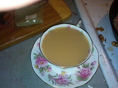 Cup of tea whilst I cook