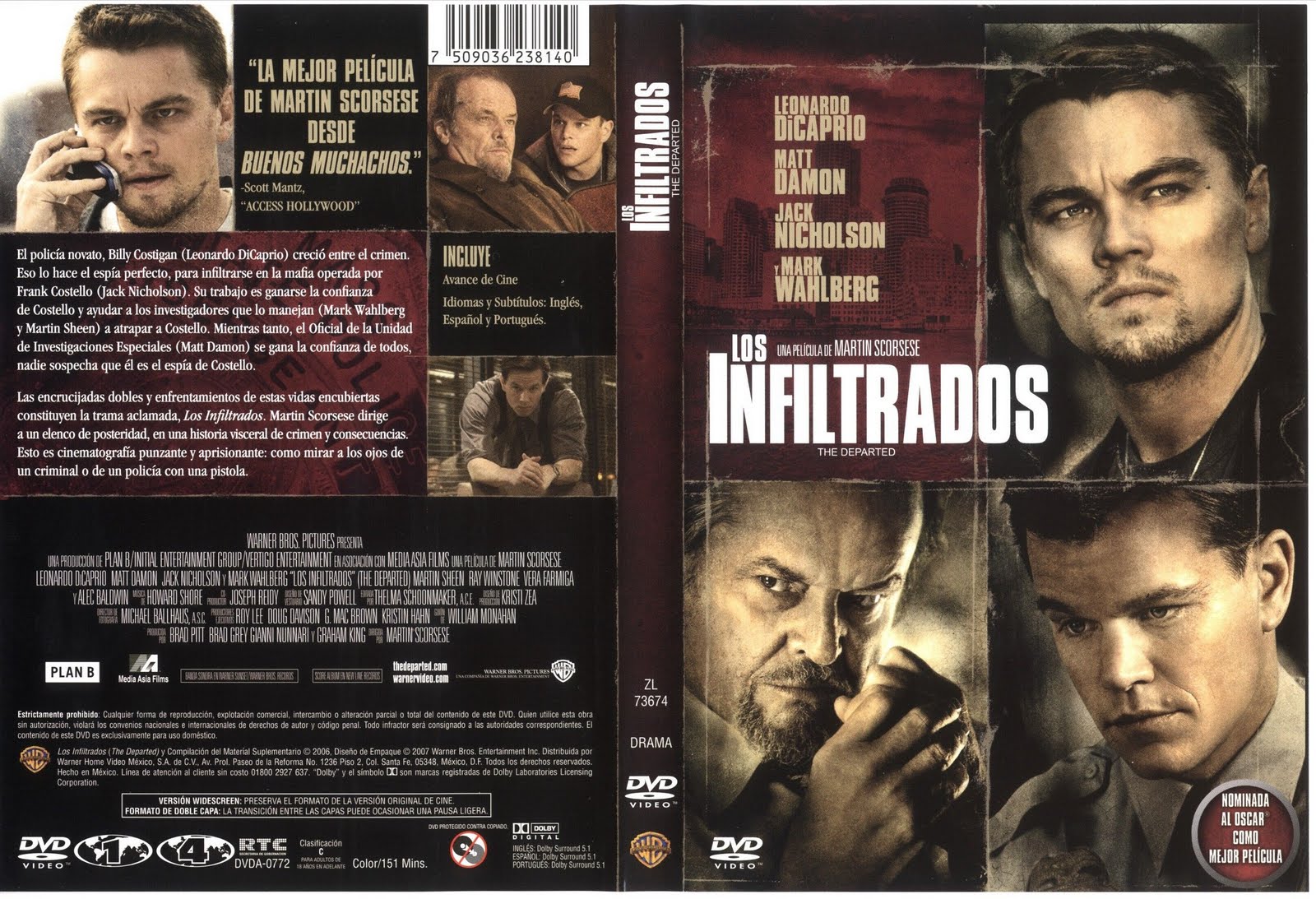 Infiltrados (2006)(Drama)(Dvdrip)(Castellano)