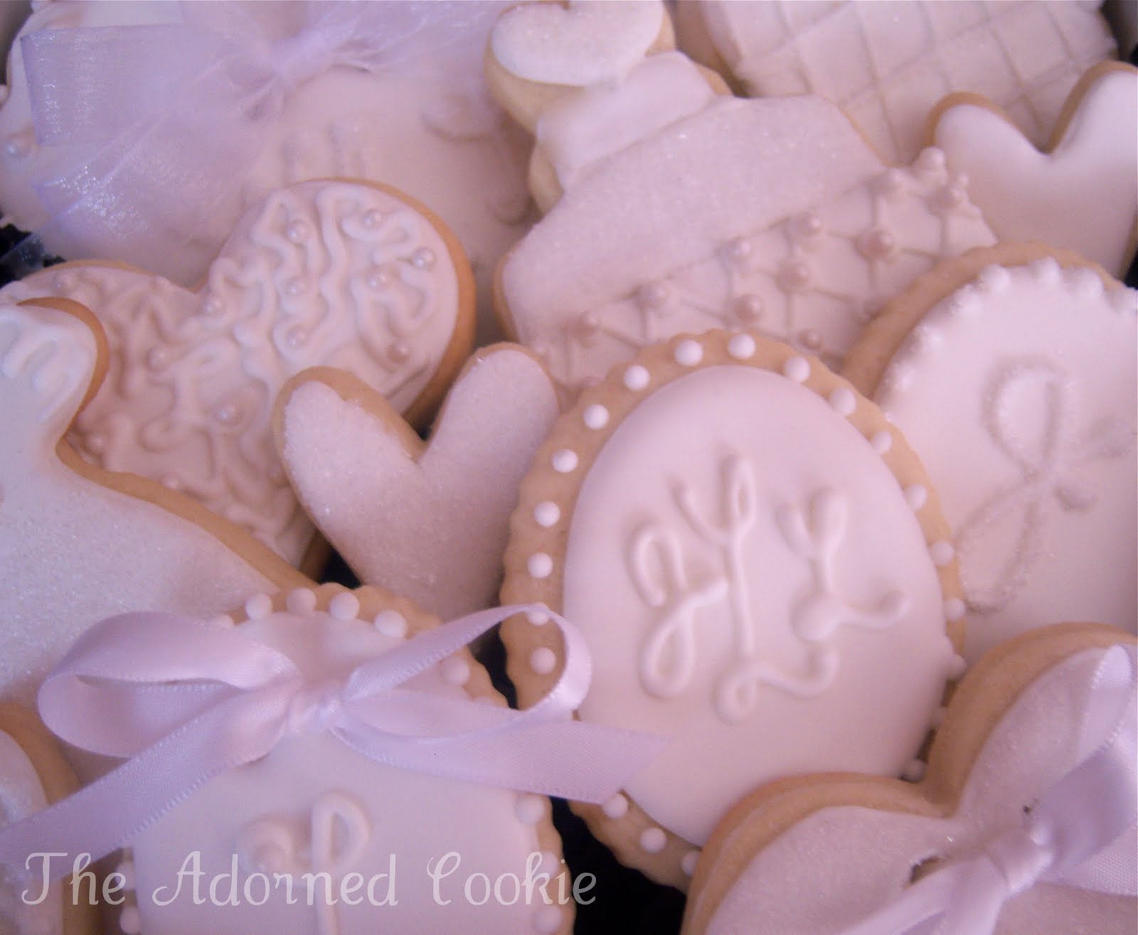 The Adorned Cookie Elegant Wedding Treats
