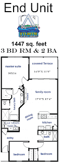 Atlantis Island Condos End Unit Floor Plan