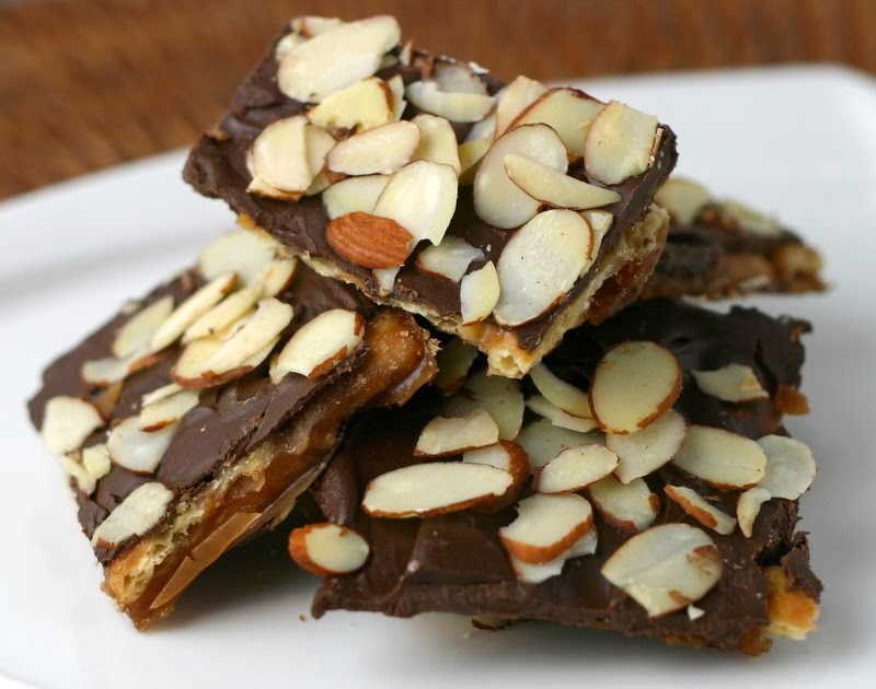 Chocolate Almond Toffee Cake Chocolate Almond Toffee Cake