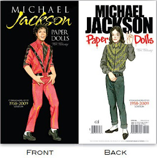 michael jackson paper dolls