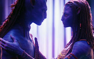 Avatar movie cast Neytiri and Jake Sully
