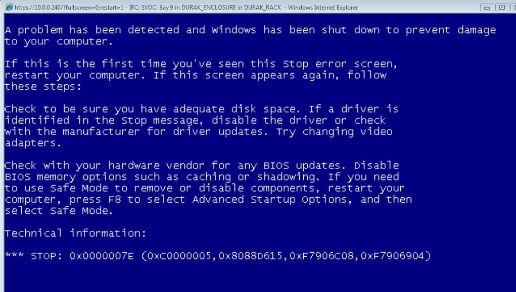 memory management blue screen windows 7