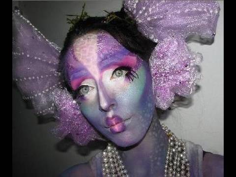 mermaid makeup tutorial. makeup mermaid. mermaid makeup tutorial.