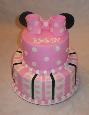 Minnie Mouse Birthday Cake on Becky Kelly Cakes  Minnie Mouse