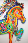 Saddlebred Horse handbeaded OOAK