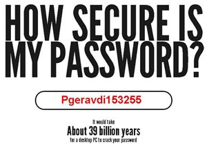 mot de passe sécurisé