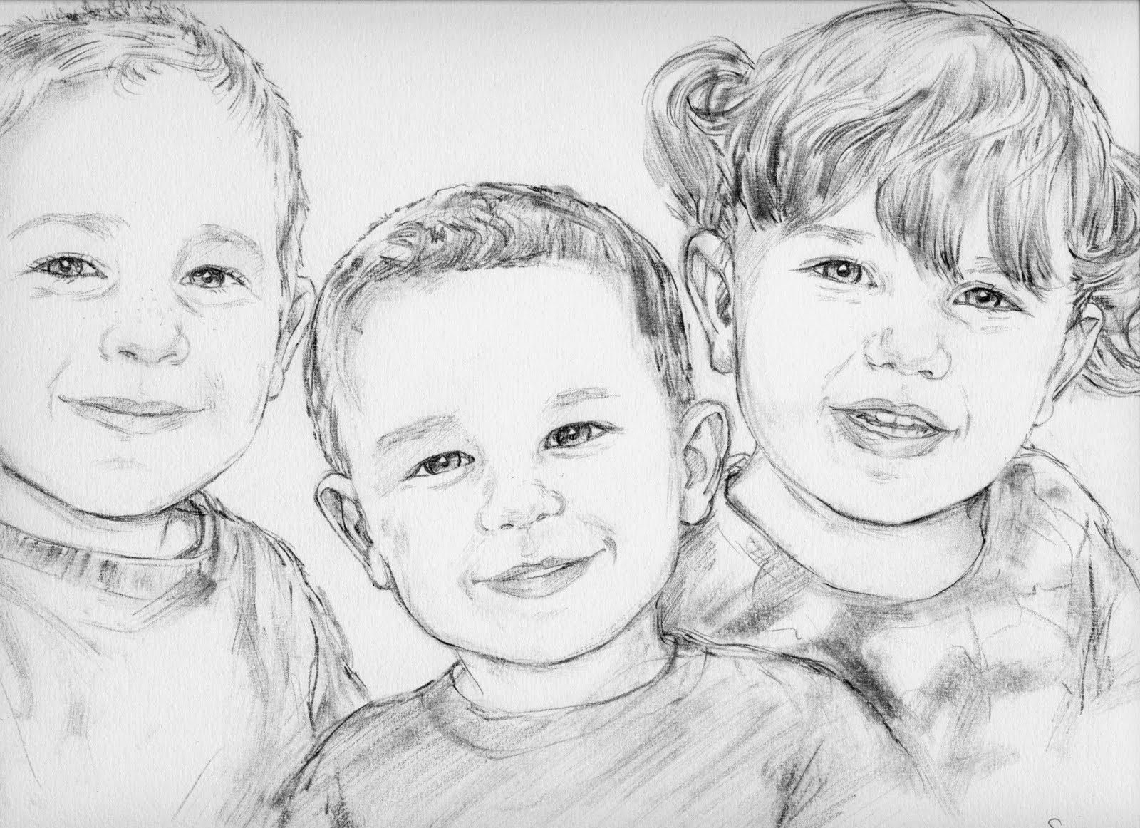 Pencil Sketch Portrait