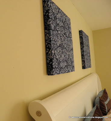 Welcome Sunshine Home: Customized Wall Art - Easy and Inexpensive!
