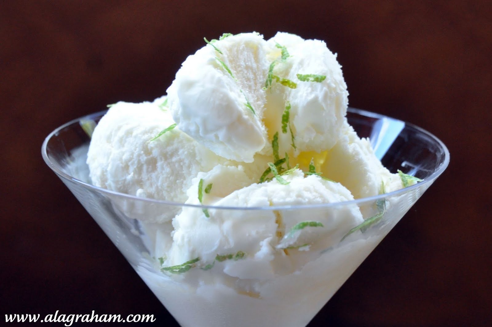 A LA GRAHAM MARGARITA "NOCHURN" ICE CREAM