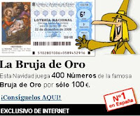 decimos de navidad bruja de oro
