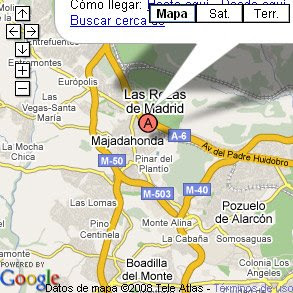 mapa de majadahonda